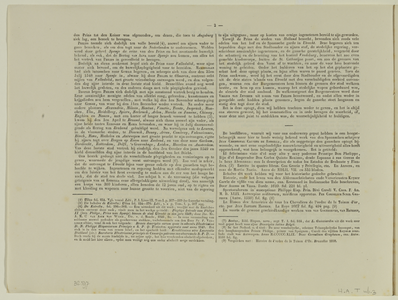 32597 Tweede pagina van de beschrijving van de maskerade van de studenten van de Utrechtse hogeschool op 17 juni 1846, ...